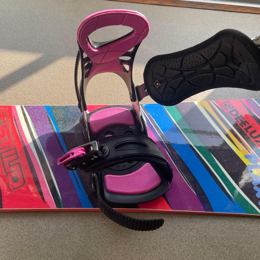 スノーボード2点セット　板　ビンディング