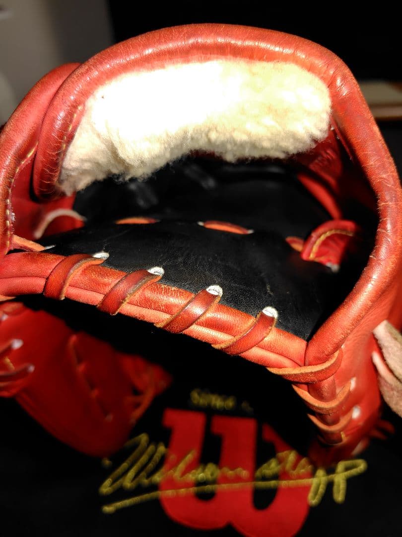 Wilson 硬式　ピッチャー用　グローブ　硬少し残　投手用グラブ