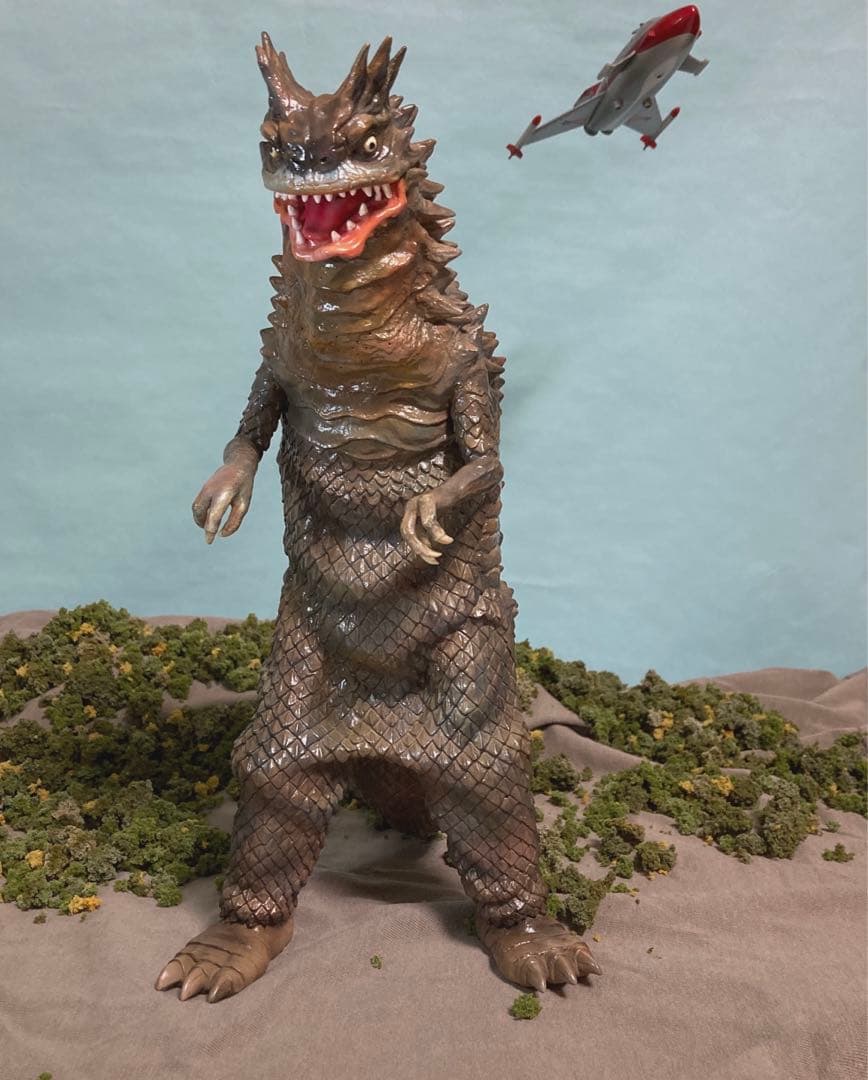 ベムラー　ソフビ　ビリケン商會 295mm組み立て完成品　塗装済　カスタム品