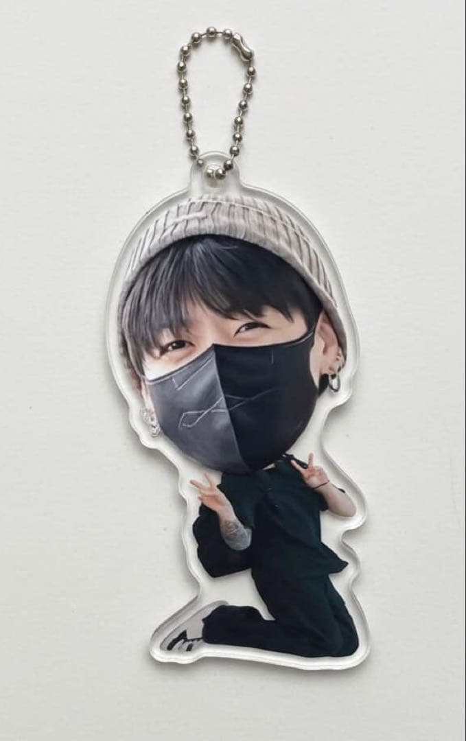 BTS Jungkook ジョングク グク 2等身キーホルダー 6cm