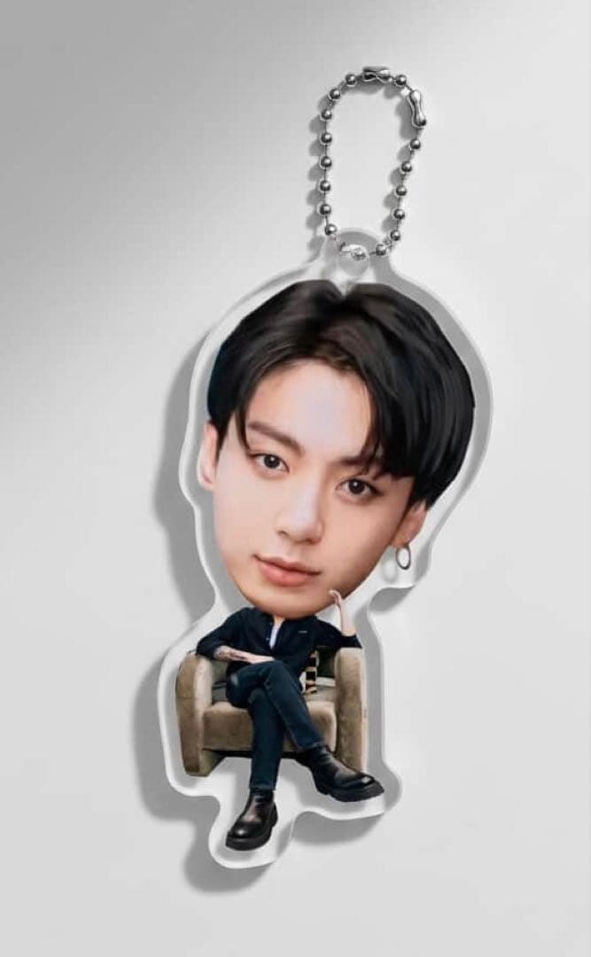 BTS Jungkook ジョングク グク 2等身キーホルダー 6cm