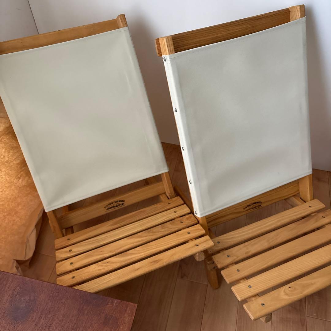 ブルーリッジ チェア ワークス　ローチェア　２脚