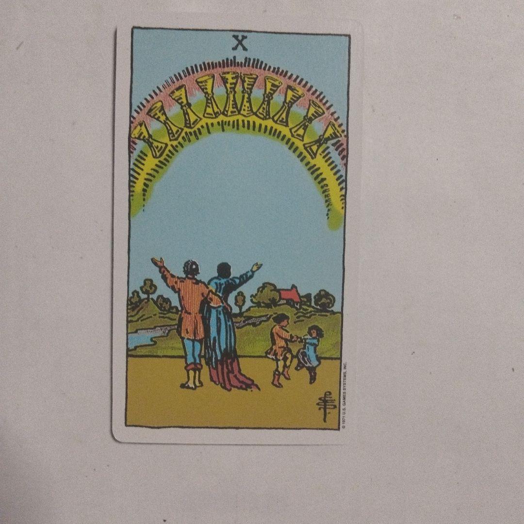 五岳真形図（24センチ×24センチ）&金満周波数帝財タロットカード