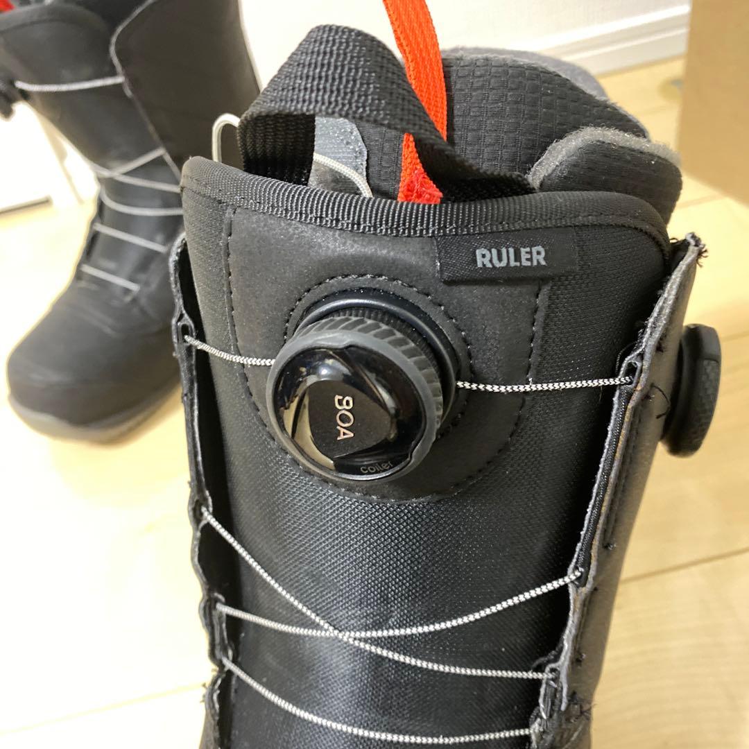 【美品_即日発送】BURTON スノボブーツ　RULER BOA 26.0cm
