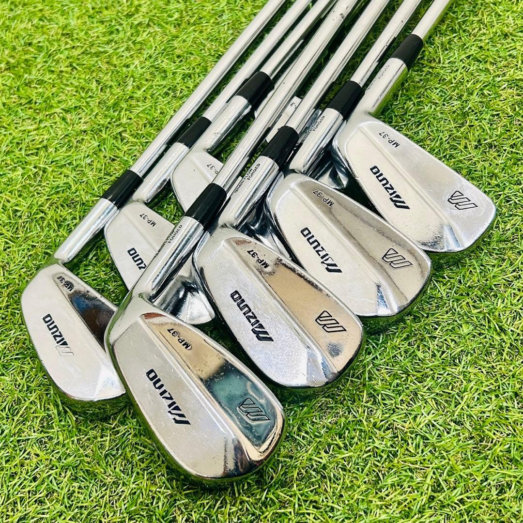 ミズノ MP-37 アイアンセット マッスルバック S 右 8本 初心者 DG