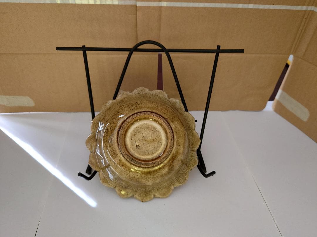 ★陽刻輪花鉢★室町～桃山☆骨董品　☆