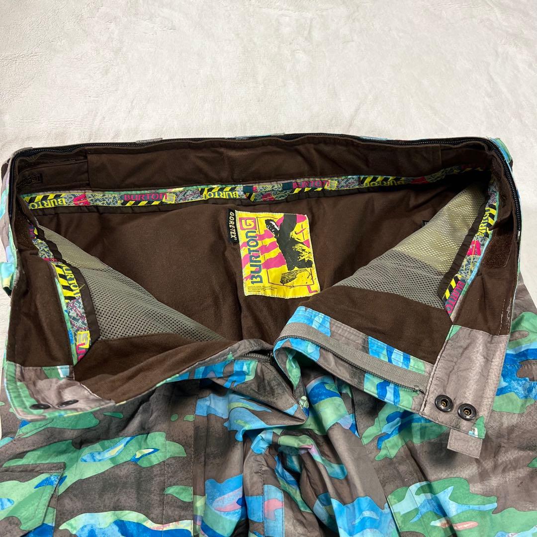 BURTON GORE-TEX 迷彩 スノーボードパンツ　2Lサイズ