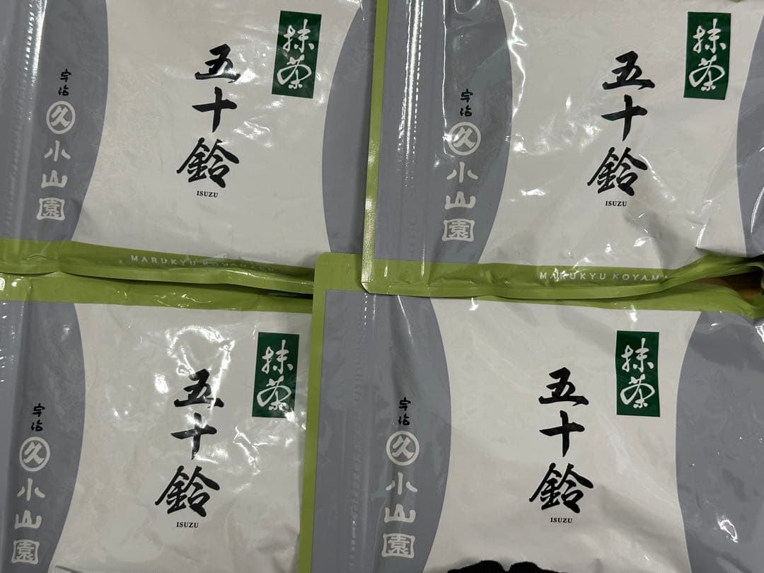 丸久小山園 抹茶 五十鈴100g×4袋