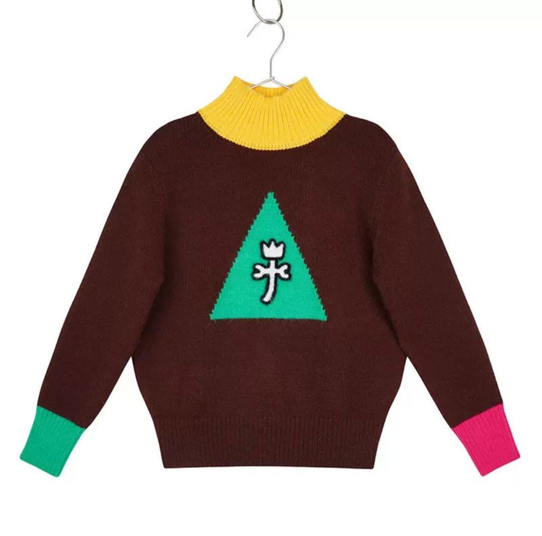 未入荷　カステルバジャクレディースゴルフセーター　マルチカラーS L