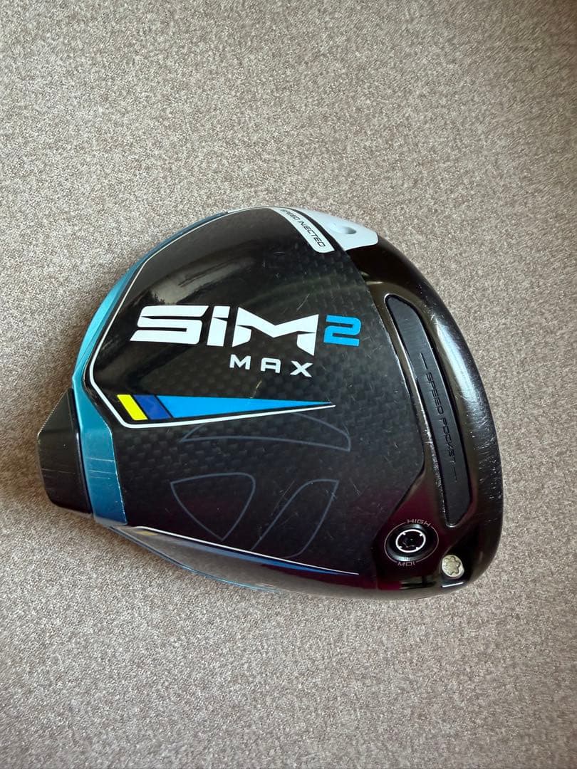 sim2max 10.5度 ドライバー ヘッドのみ　カバー付き