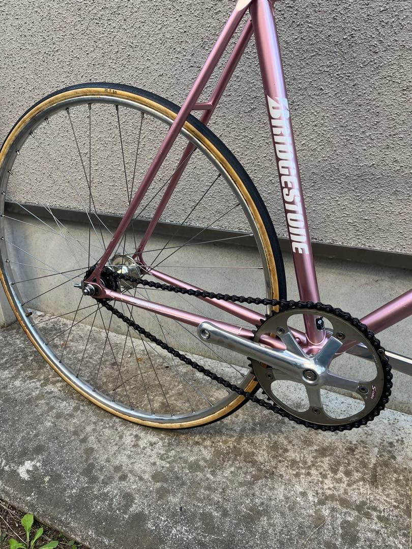 ブリジストンフレーム競輪NJS自転車中古　ピストトラック練習に