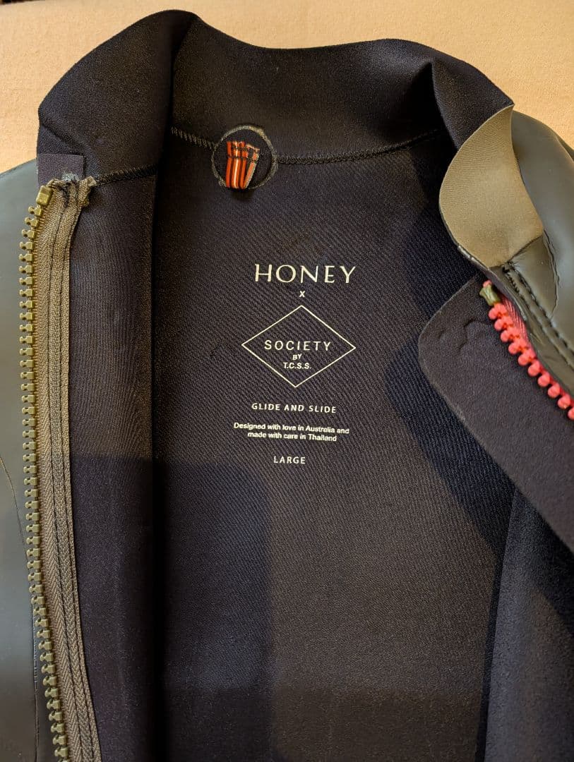 新品未使用☆TCSS×HONEY タッパー 2ミリ レディースLサイズ