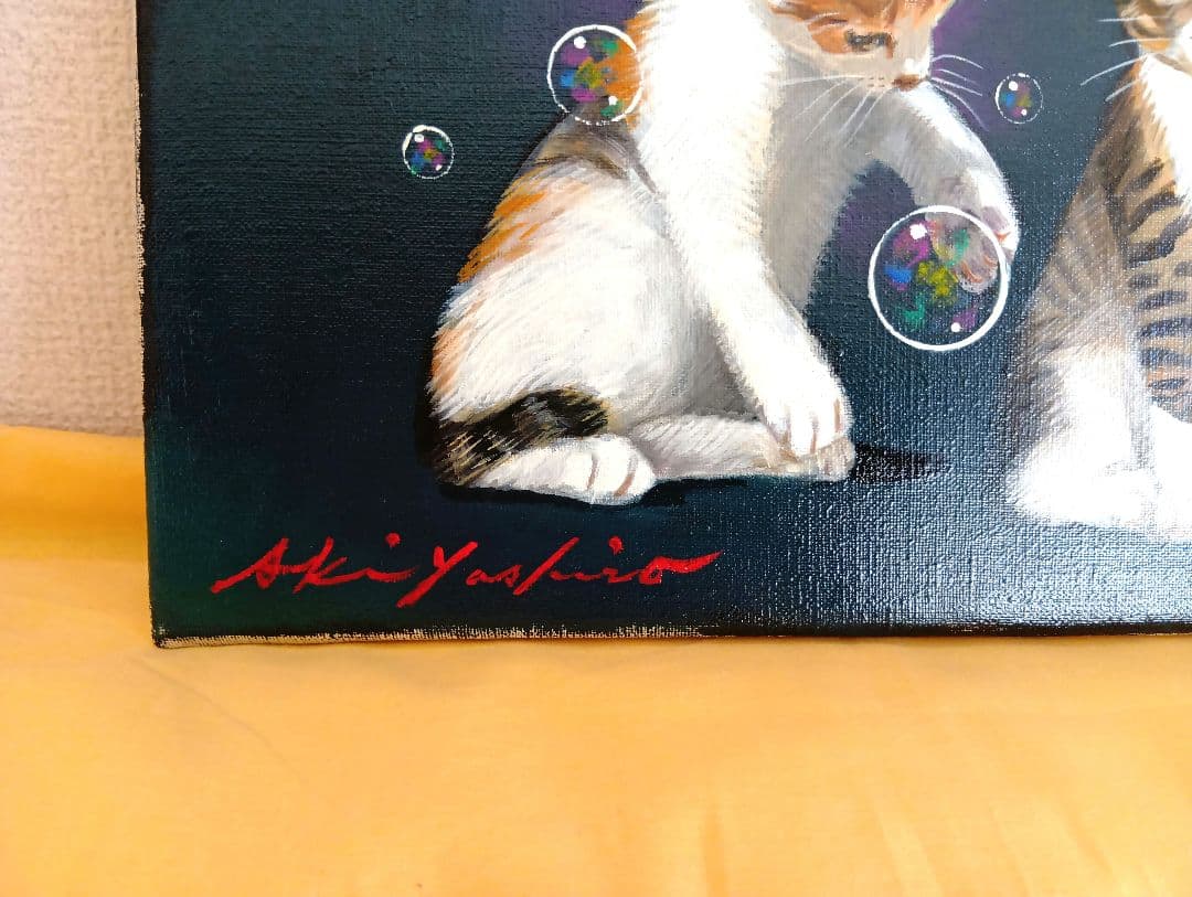 a*2様 八代亜紀　油彩画F4号