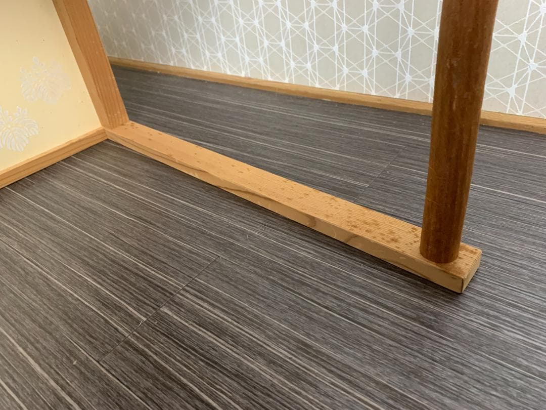 即中斎好 桐紋 台目棚 杉材 自在棚 組立式 茶道具 紙箱入 表千家 769