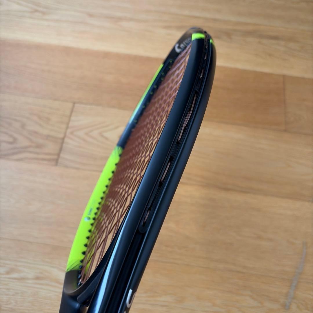 SX 300 テニスラケット ブラック/イエロー