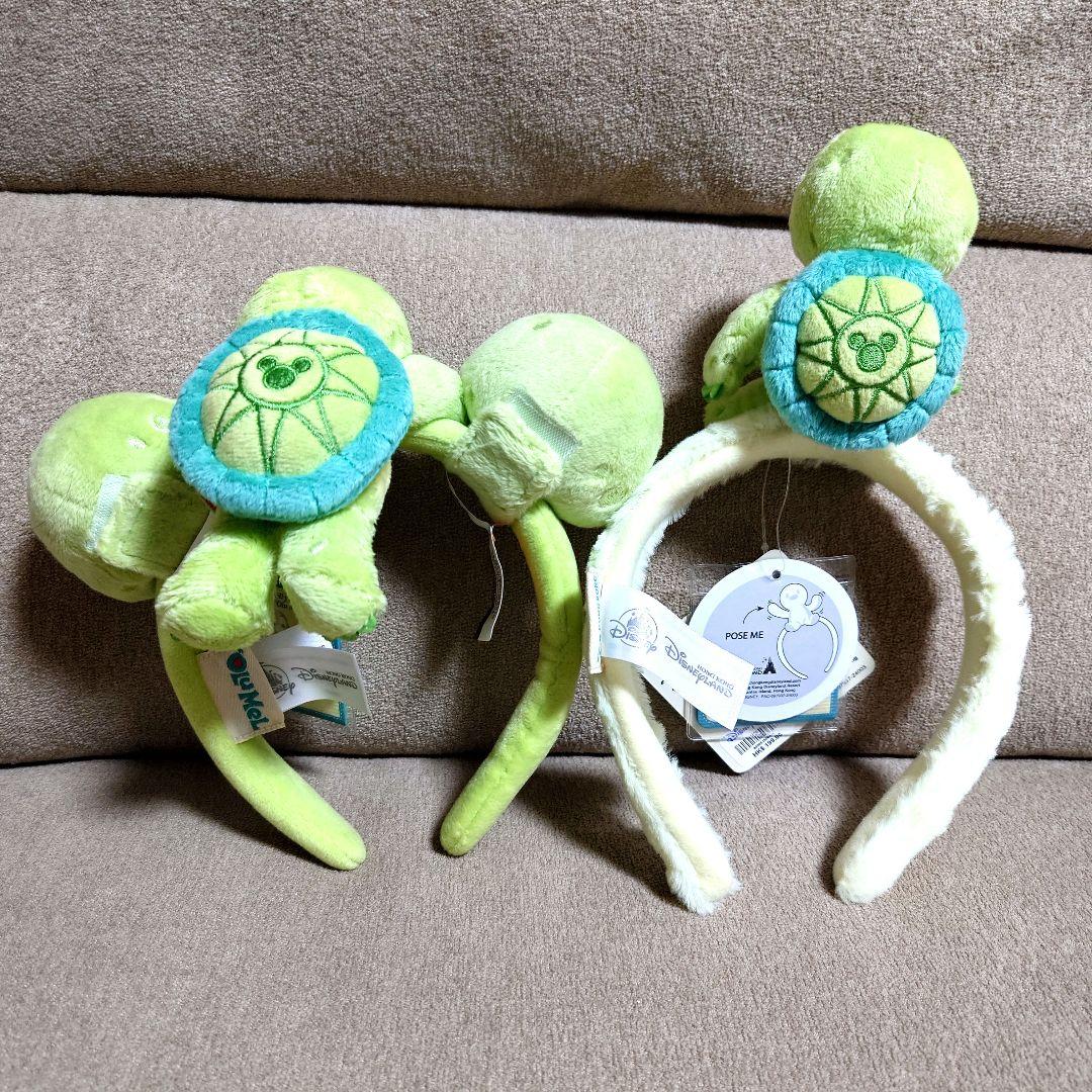 香港ディズニーランド　オルメル　カスタマイズ×2 カチューシャ×2セット