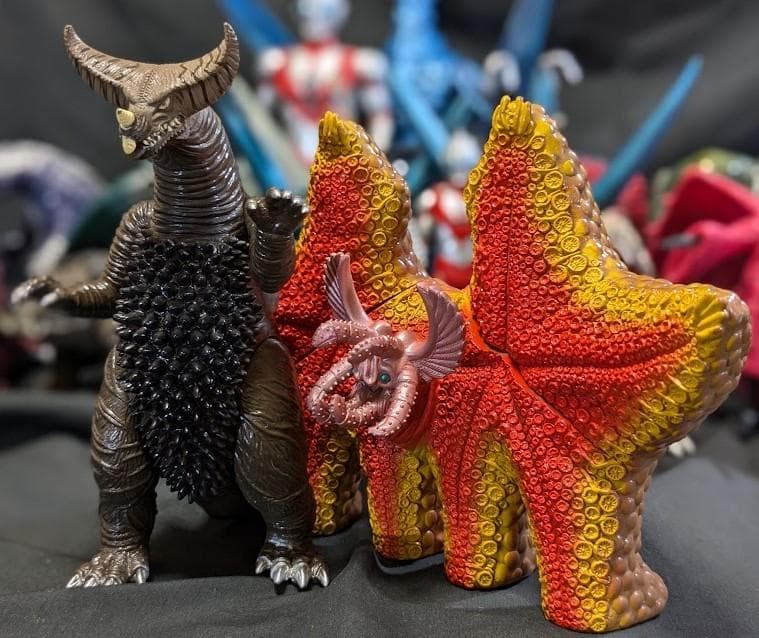 ウルトラマンパワード＆登場怪獣・宇宙人（バンダイ）ソフビコンプリート18体＋２