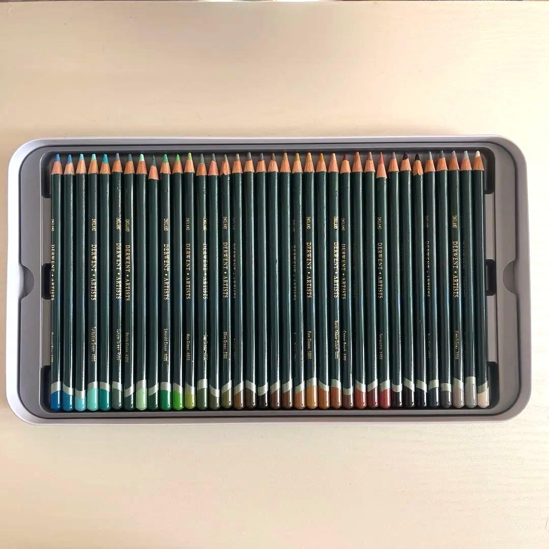 DERWENT Artists 72 油性色鉛筆セット