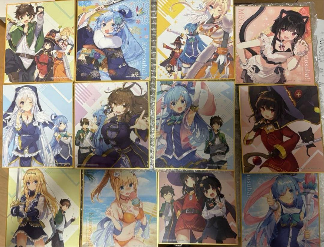 キャラクターグッズ 紙類、カード、色紙、ポスター 約200点まとめ売り