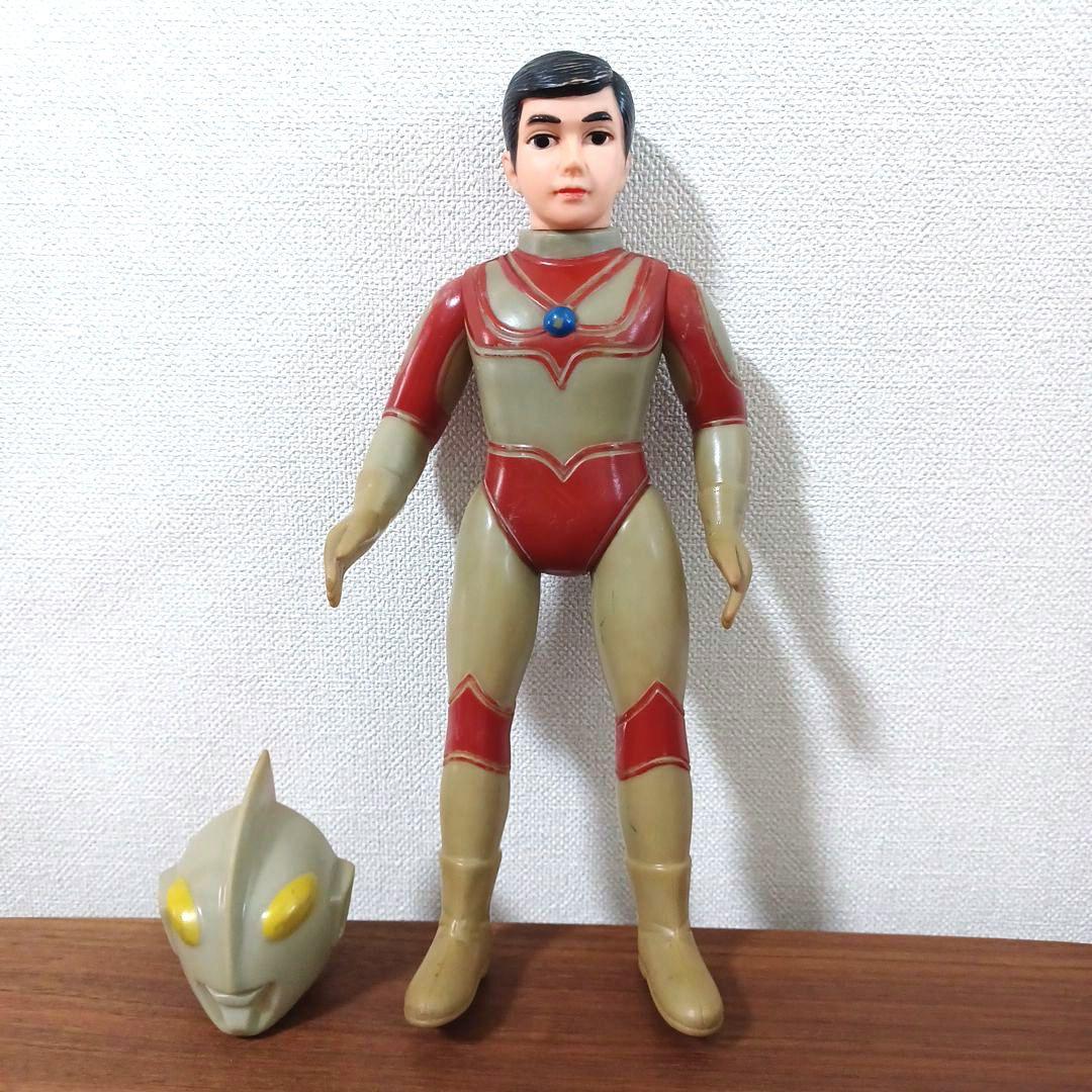 超ヴィンテージ品ブルマァク「 帰ってきたウルトラマン」面取れ ソフビフィギュア