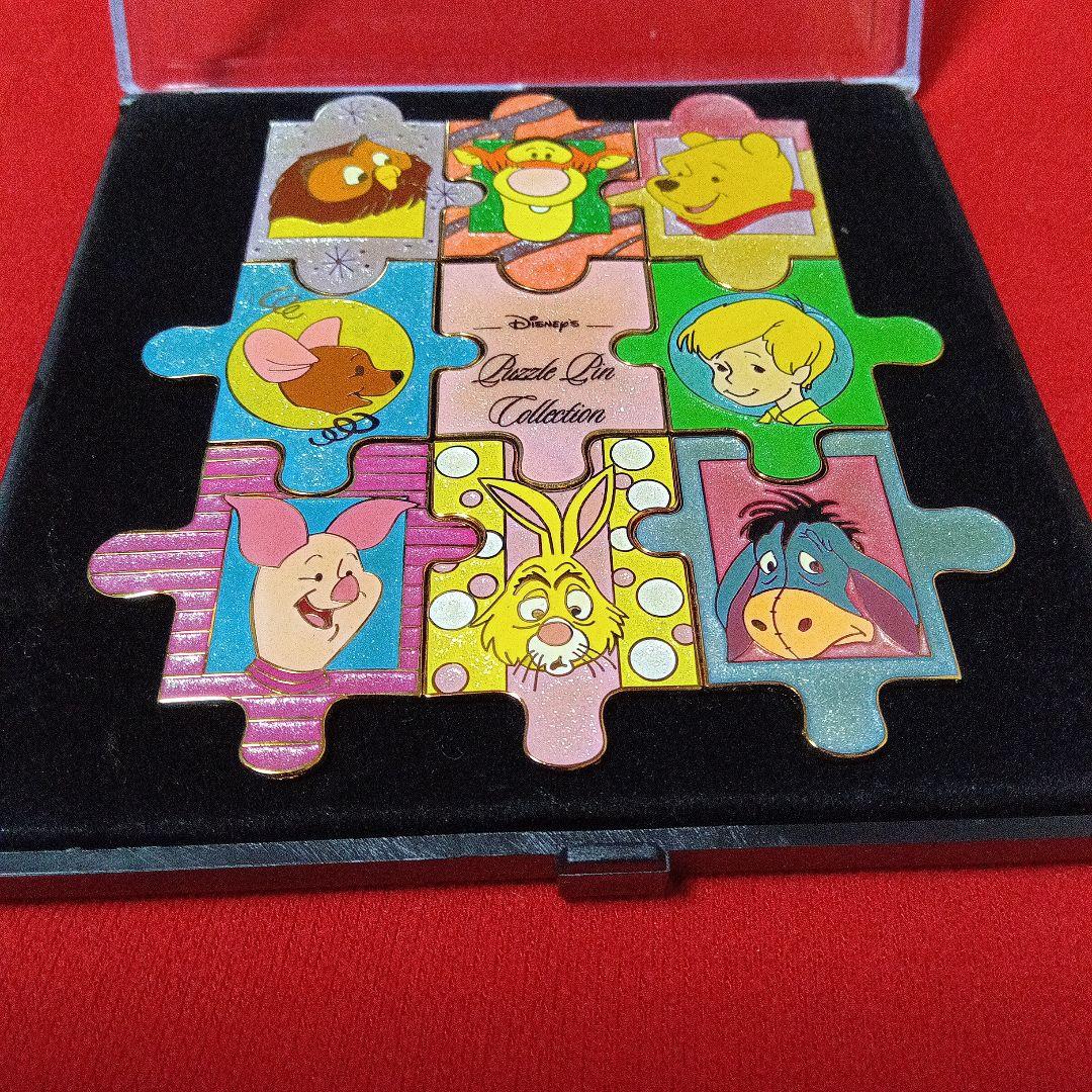Disney Pin★くまのプーさんと仲間ピンバッジセット★１点