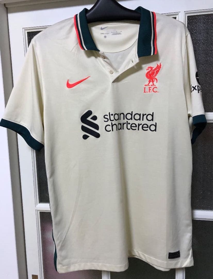 正規品 ファンダイク リヴァプール FC 21/22 アウェイ ユニフォーム
