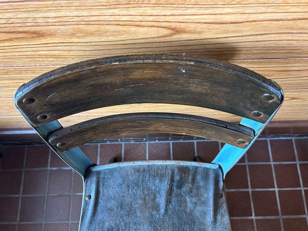 タイムセール‼️ アンティーク　学校　机　椅子　希少　レトロ　アメリカンカントリー