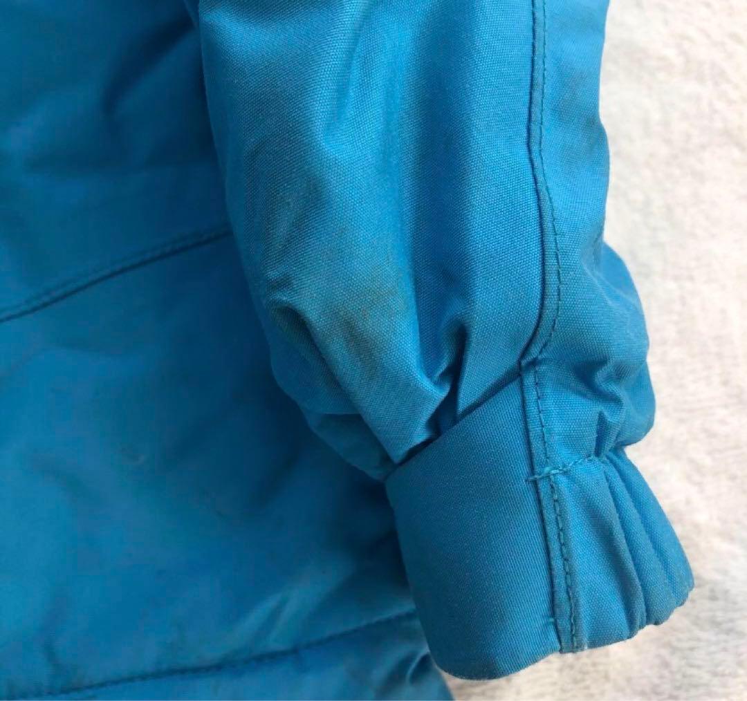 モンベル140パウダーステップパーカー女の子スキー男の子キッズ