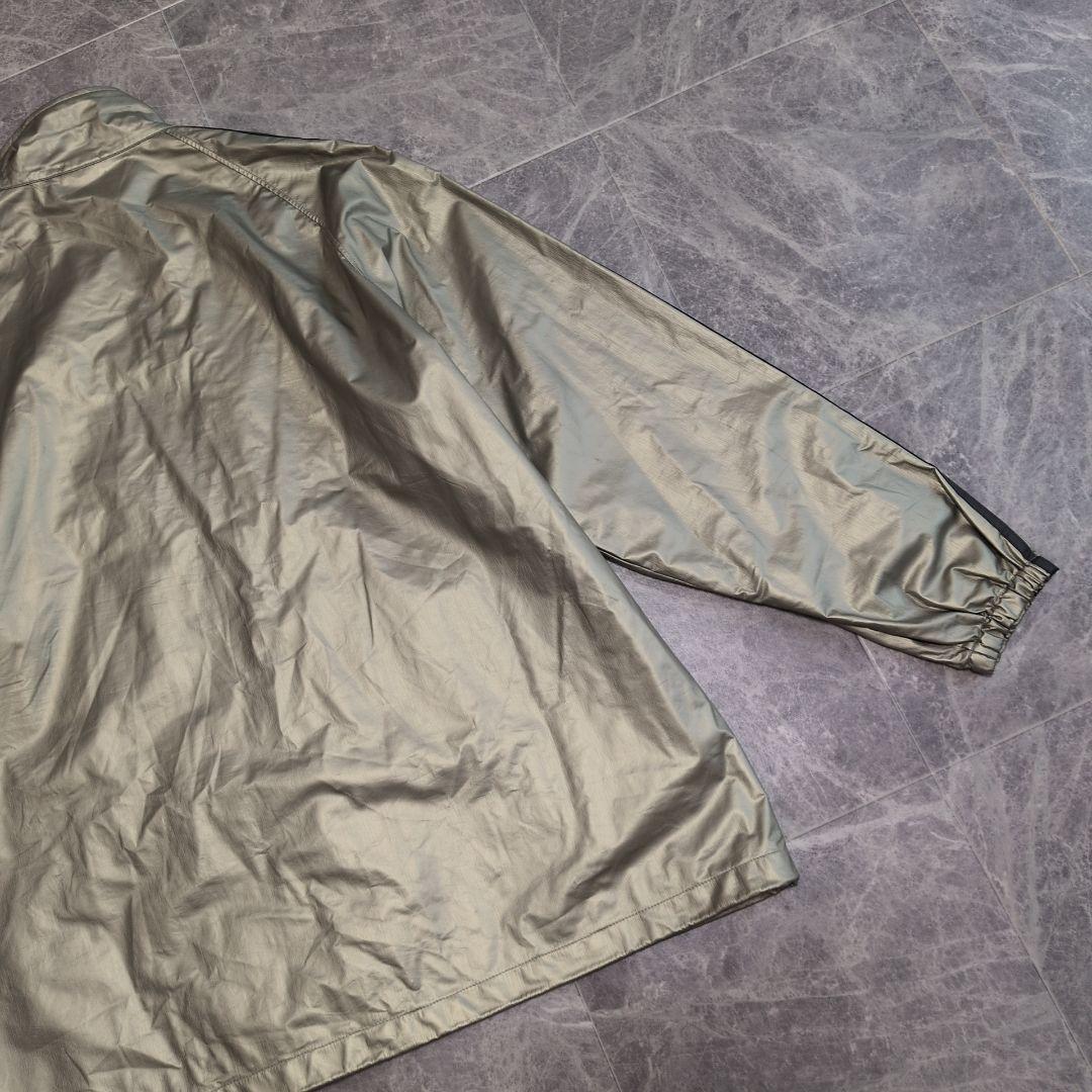 【未使用級】アディダス ジャージ 上下 セットアップ メタリック L 3本ライン