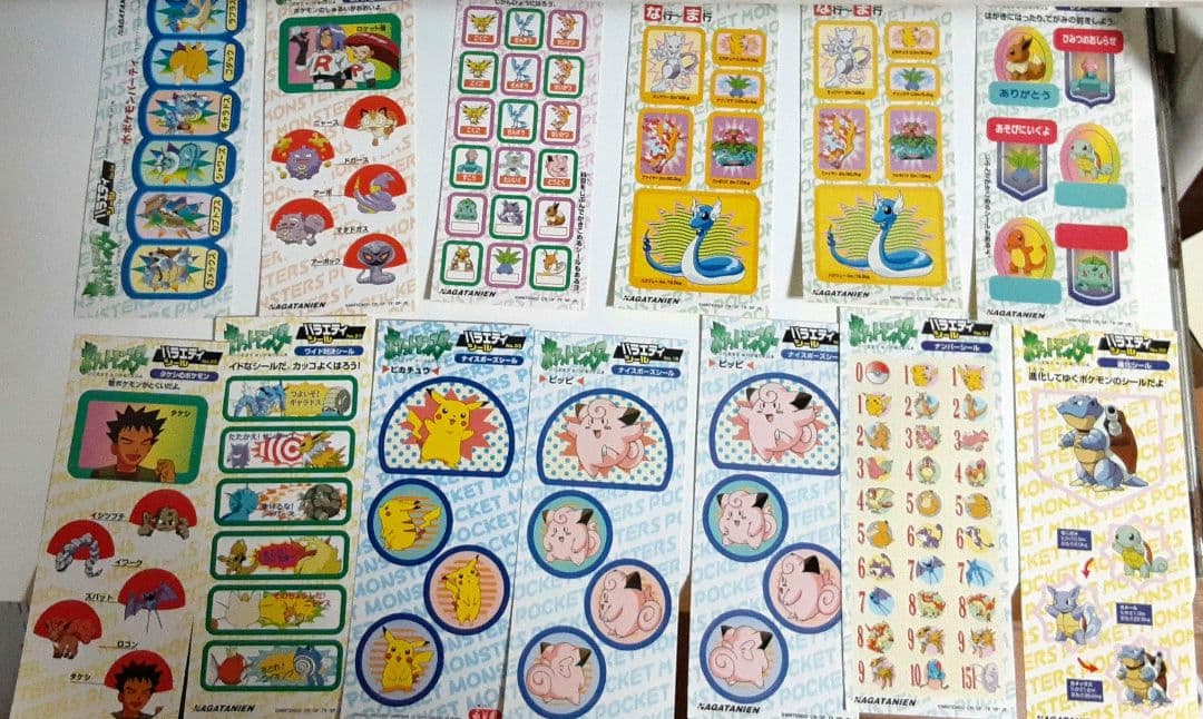 値下げ❕ポケモンステッカー・シール・ミニカード・レイヤーカード155枚セット