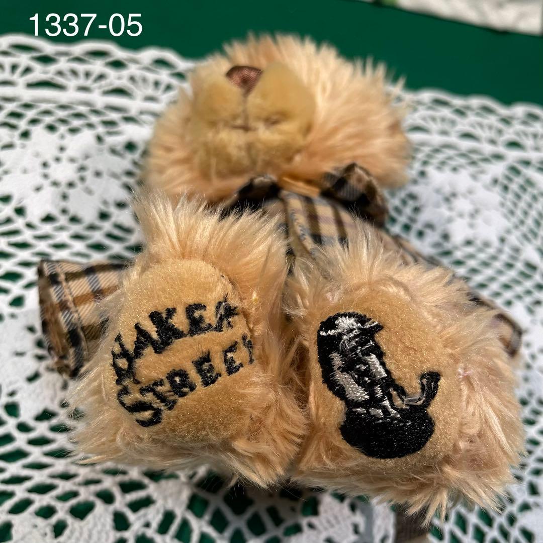 1337 テディベア BAKER STREET W1 シャーロックホームズ クマ