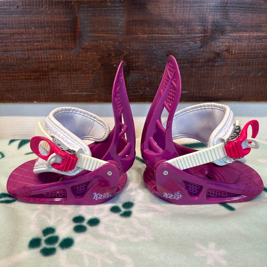 ◇美品◇ K2 LIL KAT BOA 17.5cm ビンディングセット