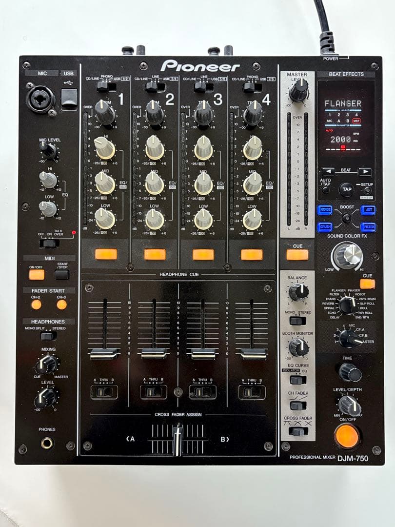 Pioneer DJM-750 DJミキサー
