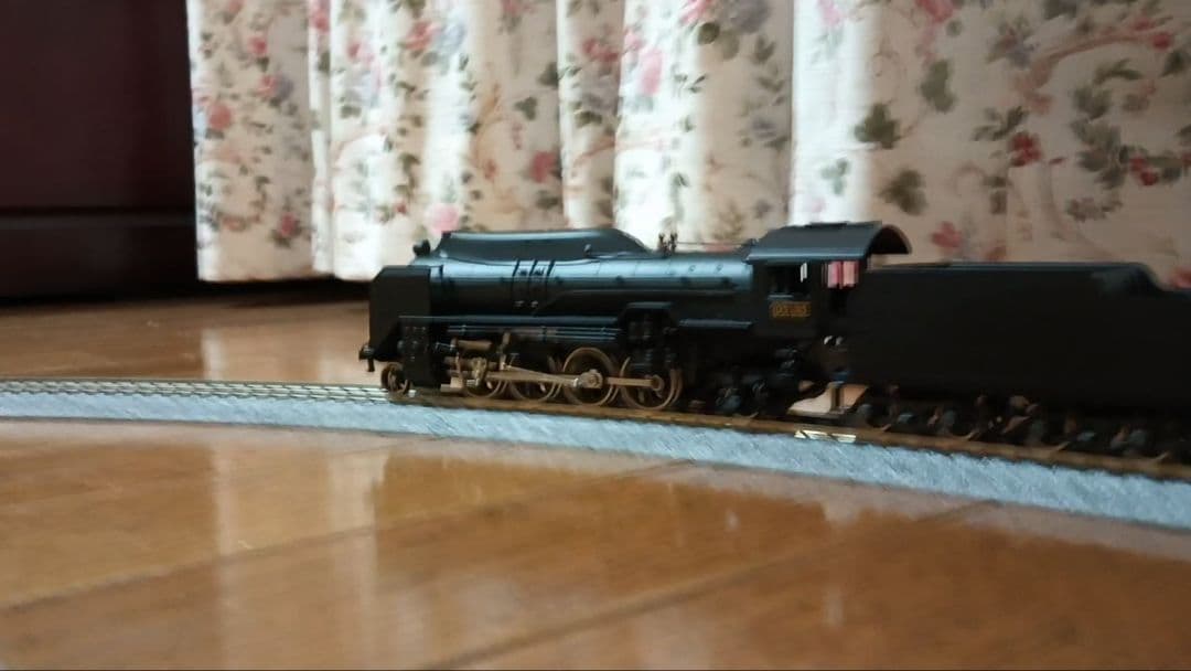 HOゲージ 天賞堂アダチ Ｄ51半流 蒸気機関車、モーター交換、メンテナンス済