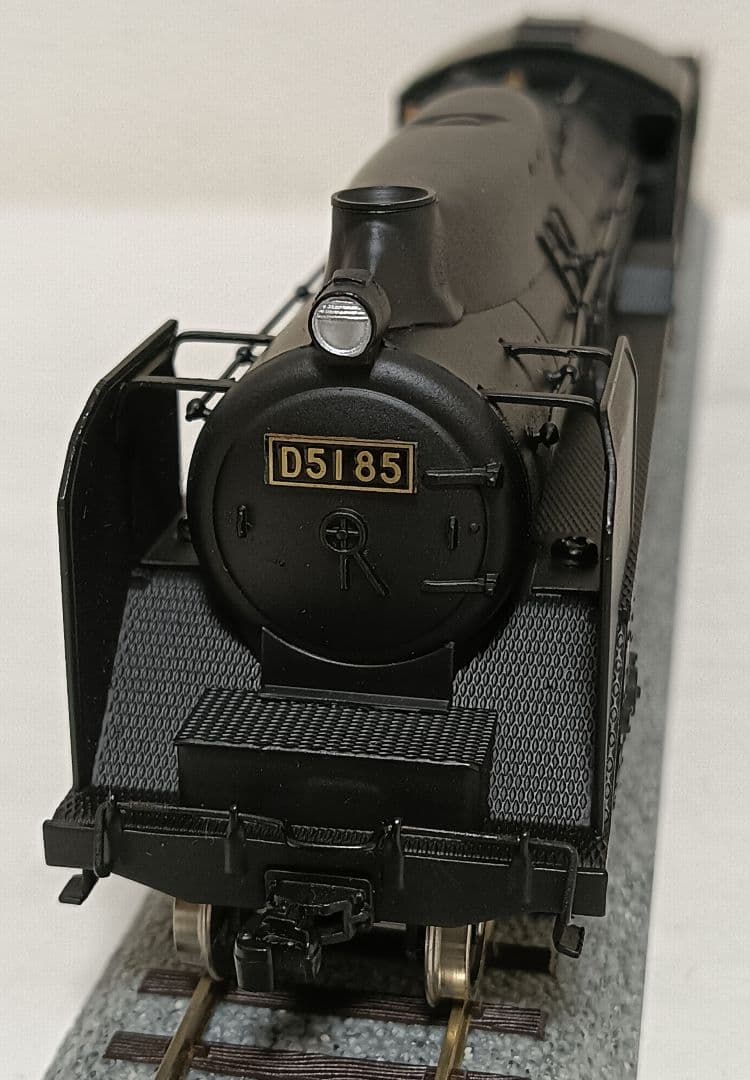 HOゲージ 天賞堂アダチ Ｄ51半流 蒸気機関車、モーター交換、メンテナンス済