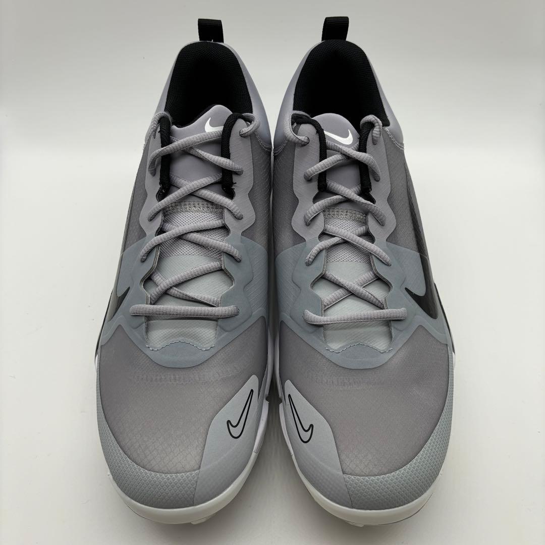 NIKE 野球　スパイク　金具　グレー 28㎝ ローカット 軽量 トラウト