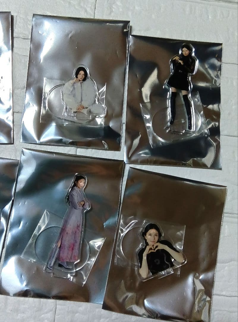 未使用 柴咲コウ 邂逅 LIVEver. 再生アクリルスタンド 6種類セット