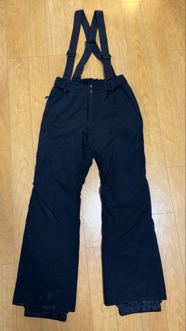 NNOUM スノボウェア 上下セット L 黒×白 スキー スノーボード