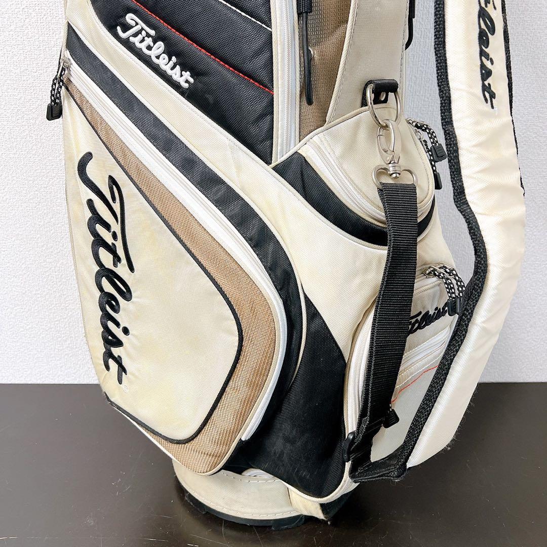 タイトリストキャディバッグ9.5型 8分割カート式ゴルフバッグ Titleist