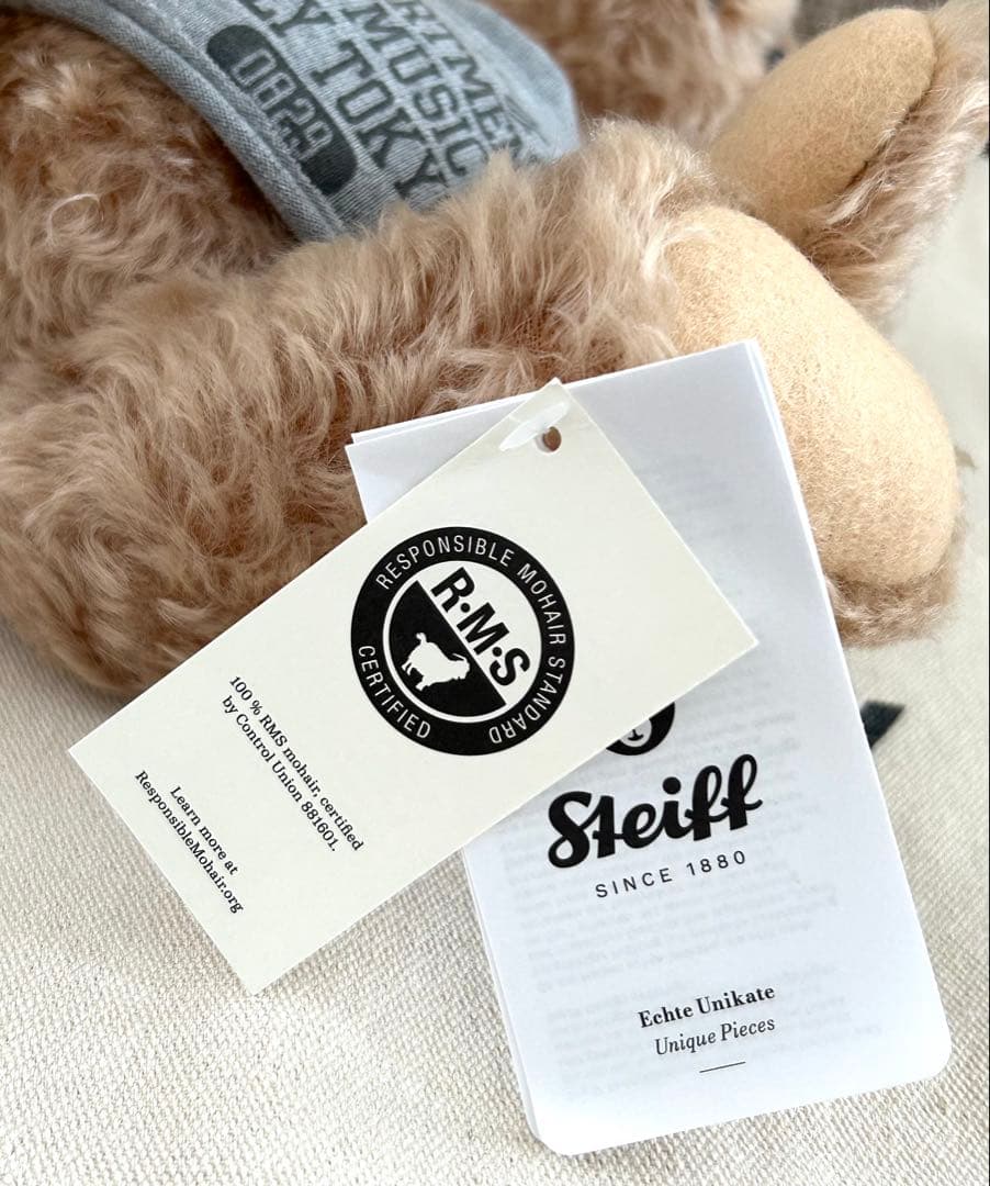 未使用品　今市隆二　RILY ×シュタイフ　テディベア