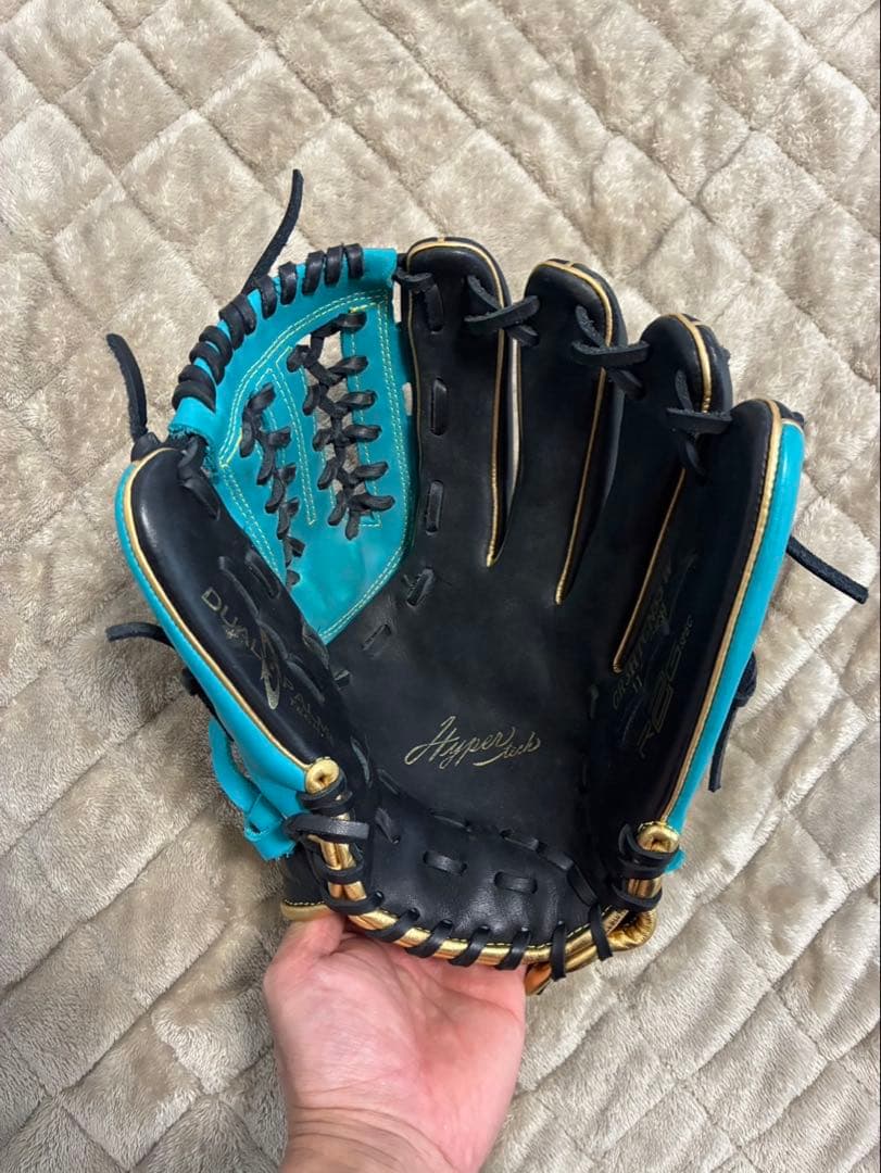 Rawlings 軟式グローブ 青/黒