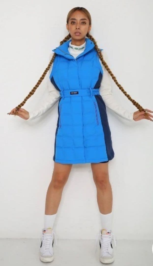 新品未使用 　ノエルレシール☆ Earth Logo ダウンワンピース