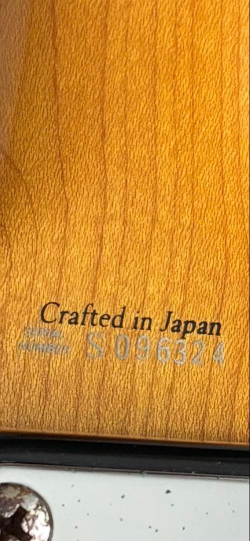 fender japan jaguar フェンダー　ジャガー　Sシリアル