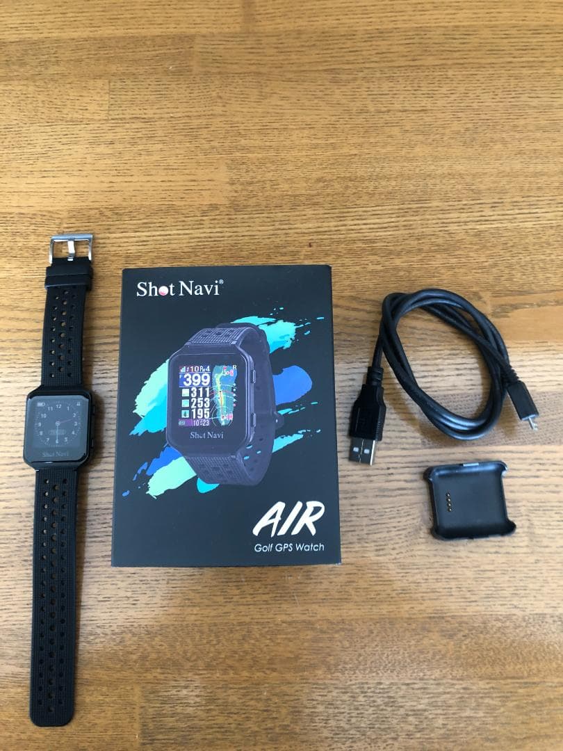 ShotNavi AIR 腕時計型ゴルフGPSナビ ショットナビ