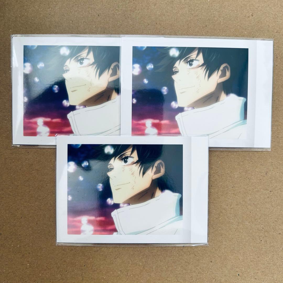 呪術廻戦 乙骨憂太 シルバー 缶バッジ アートカードコレクション ぱしゃこれ