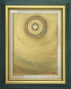 油絵 菅家令子 絵 絵画インテリア F4-G202023 風景 祈り 希望 奇跡