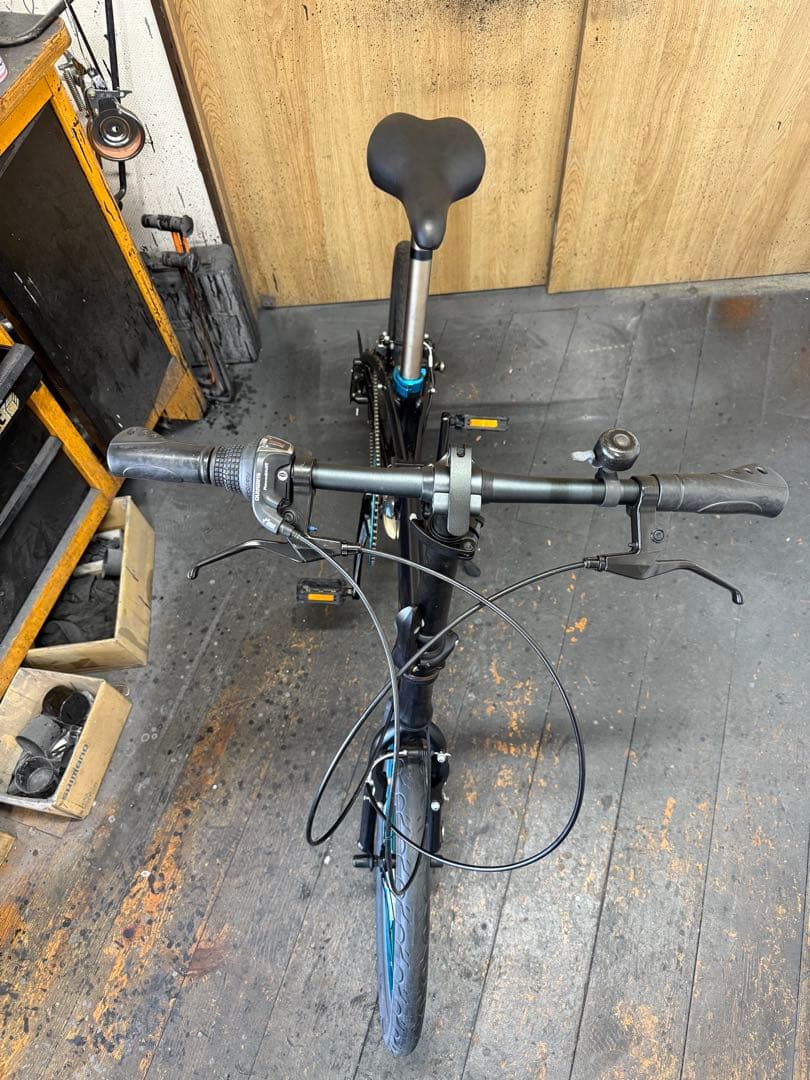 中古車　折畳自転車　tern LINK A7　アルミフレーム　7段変速　美品