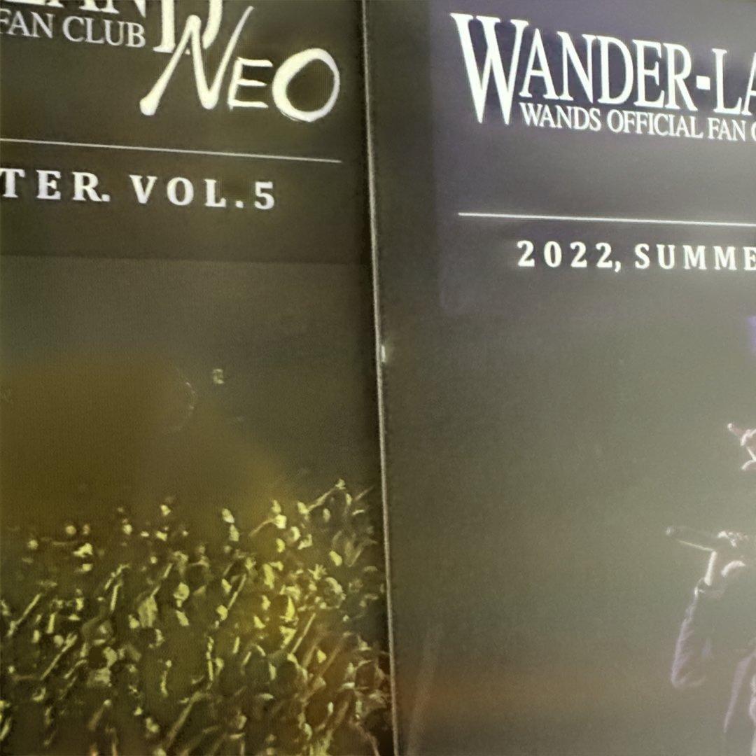 WANDS 会報vol.1-6セットポストカードクリアファイルセット