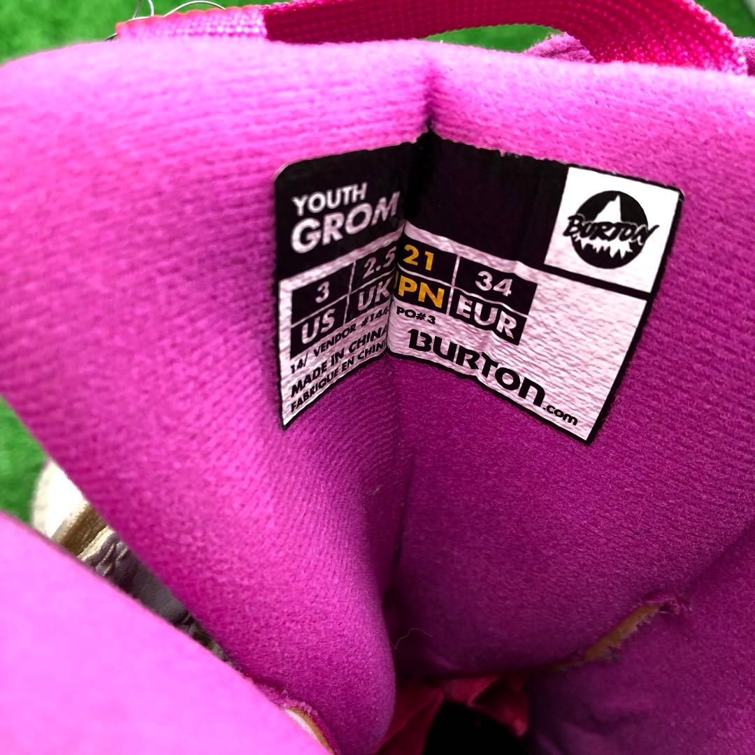 宝-627 子供用スノーボードセット122cm ビンディング新品 メンテナンス済