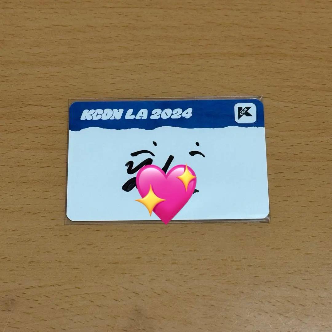 KCON LA 2024 佐野雄大 サイントレカ